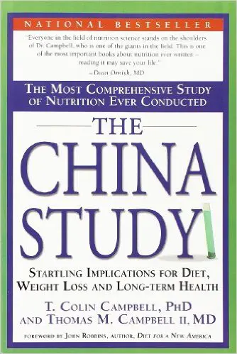 The China Study book cover.