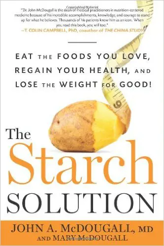The Starch Solution book cover with potato.