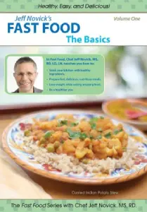 Fast food series cover with plated meal.