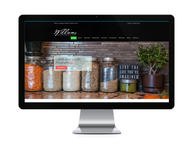 Website on a computer screen displaying jars.