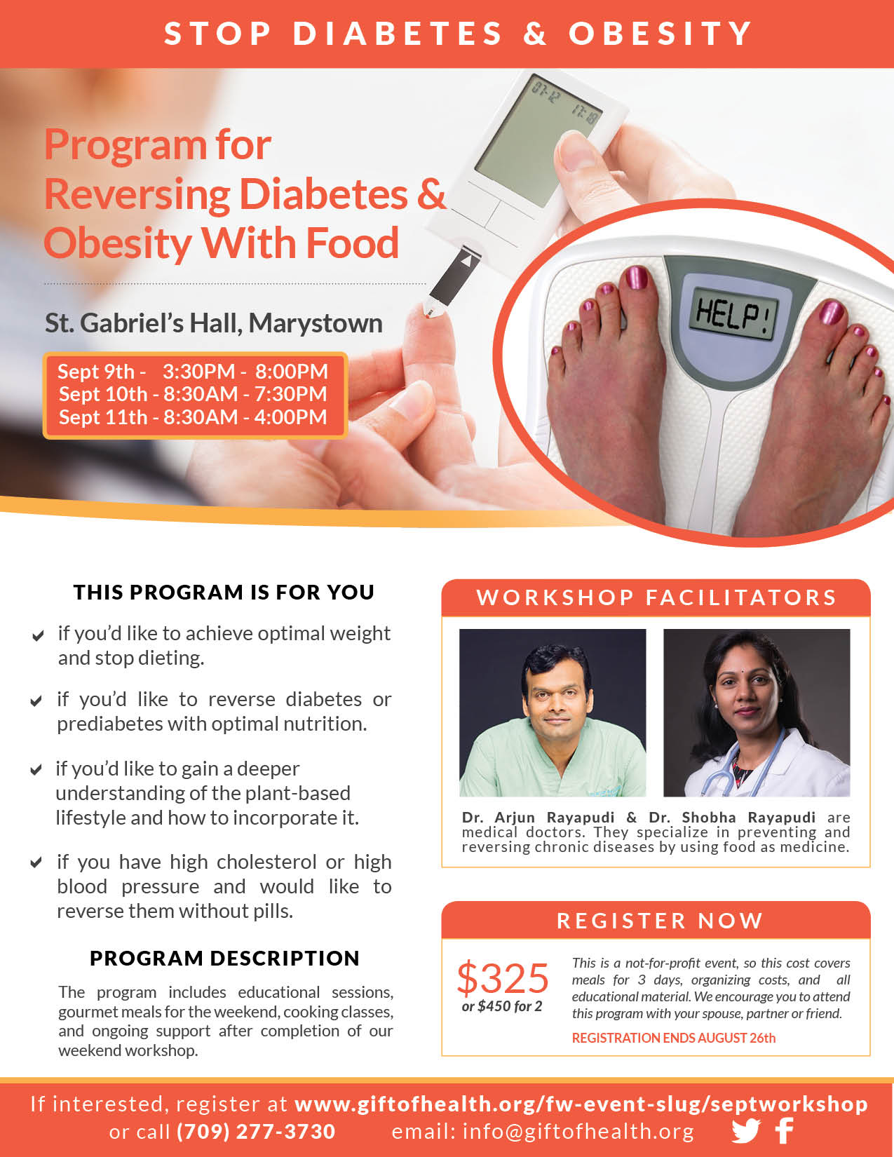 Program for Reversing Diabetes & Obesity with Food